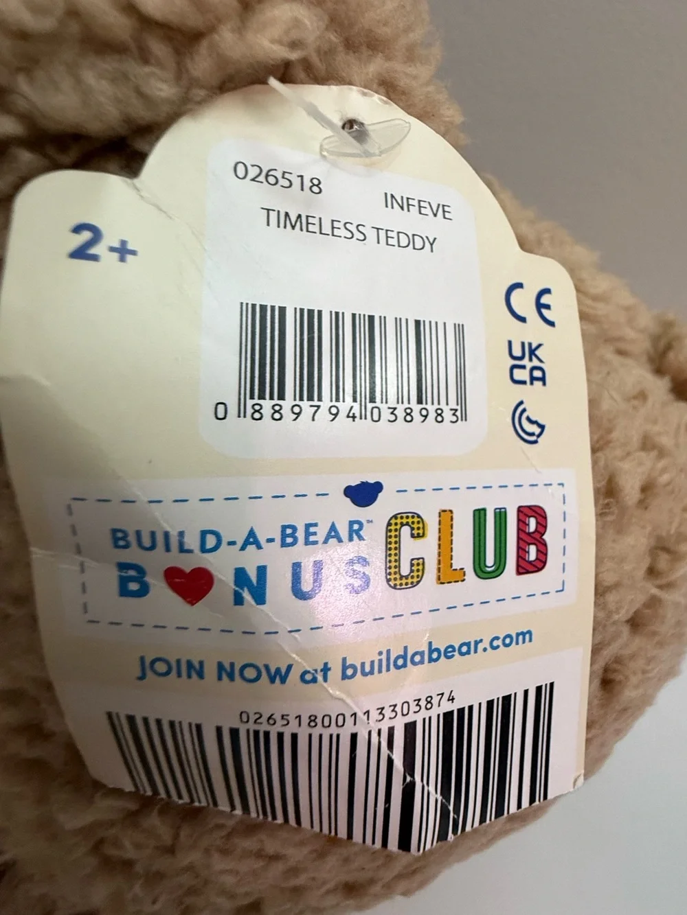 Build-A-Bear Timeless Teddy Bear Plush 15